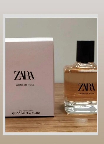 Zara wonder rose parfüm