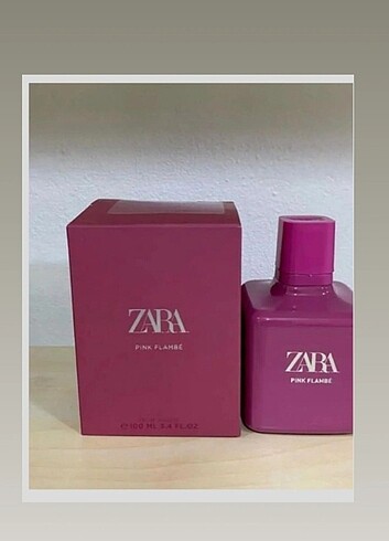 Zara Pink flambe parfüm 