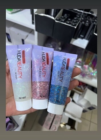 Huda Beauty Glitter Glitter yüz glitter i vücut glitter i