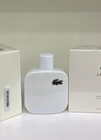 Lacoste beyaz parfüm 