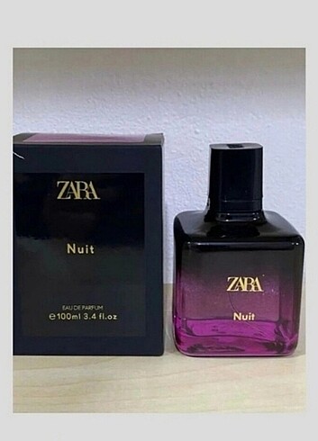 Zara nuit parfüm 