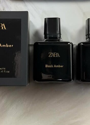 Zara black amber parfüm 