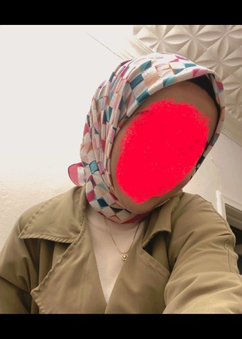 Dantel Detaylı Çok Renkli Kadın Eşarp - Görsel 5