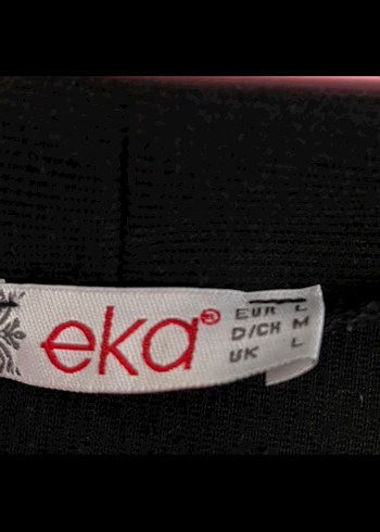 Siyah Uzun Kadın Kimono Nakışlı - Görsel 6