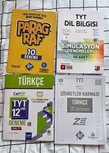 TYT Türkçe Deneme Kitapları