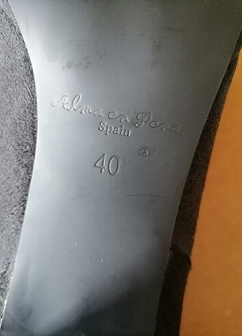 40 Beden Süet çizme