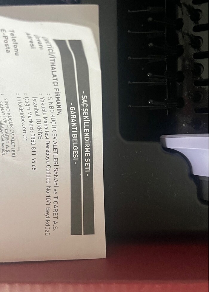 Sinbo saç şekillendirici - Görsel 3