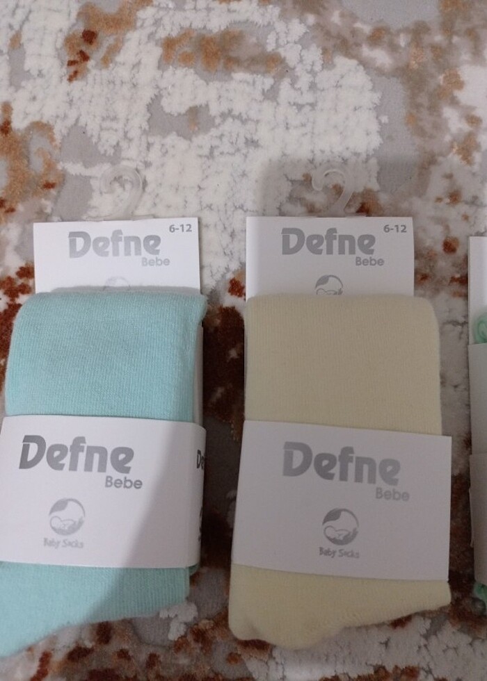 Kız erkek bebek çocuk külotlu çorap  - Görsel 3