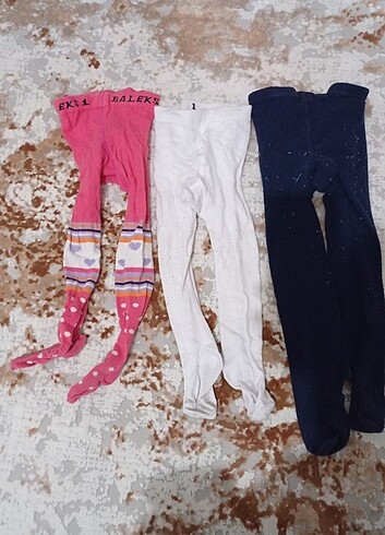 Kız erkek bebek çocuk külotlu çorap - Görsel 2