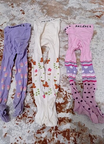 Kız bebek çocuk külotlu çorap  - Görsel 2