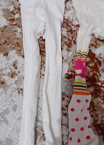 Kız erkek bebek çocuk külotlu çorap 12 18 ay  - Görsel 3