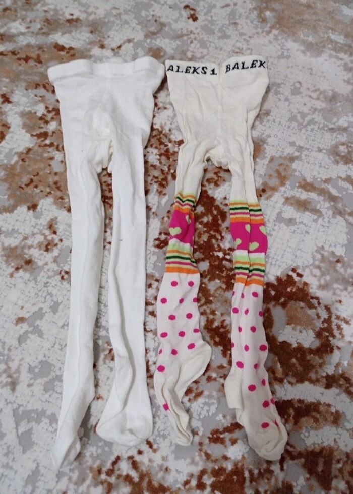 Kız erkek bebek çocuk külotlu çorap 12 18 ay  - Görsel 4