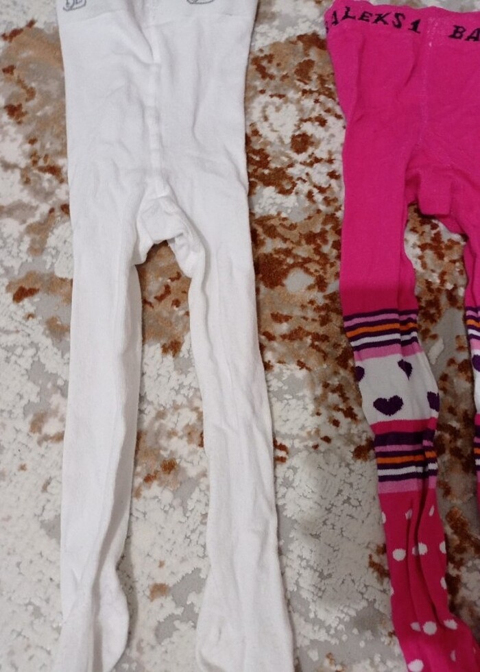 Kız bebek çocuk külotlu çorap 12 18 ay  - Görsel 2