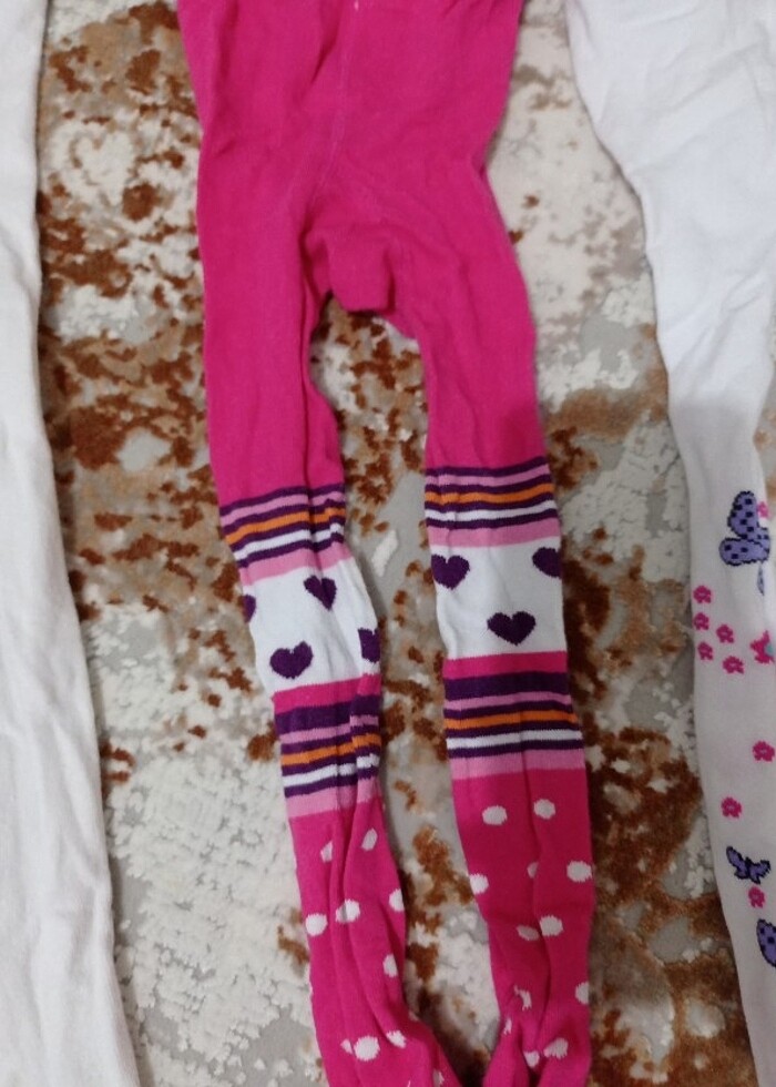 Kız bebek çocuk külotlu çorap 12 18 ay  - Görsel 3