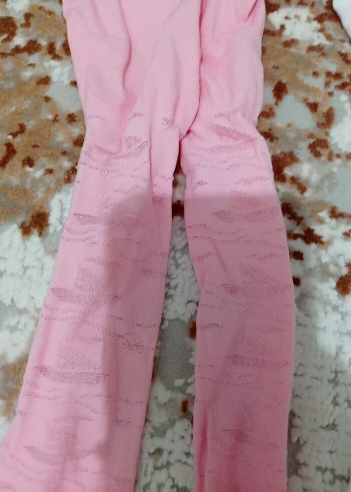 Kız bebek çocuk külotlu çorap 0 1 yas - Görsel 4