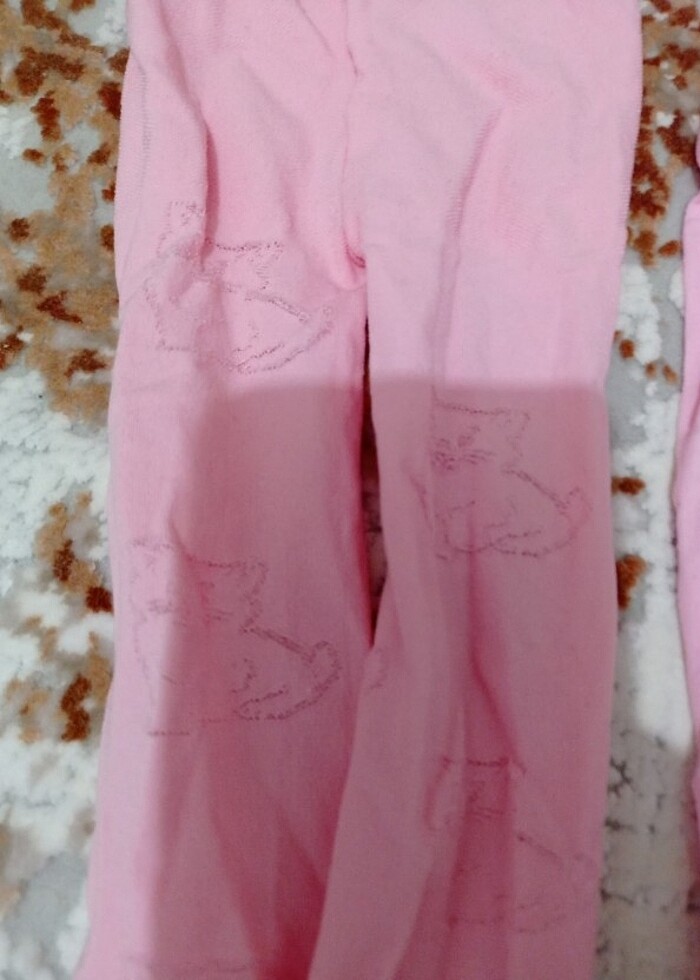 Kız bebek çocuk külotlu çorap  - Görsel 4