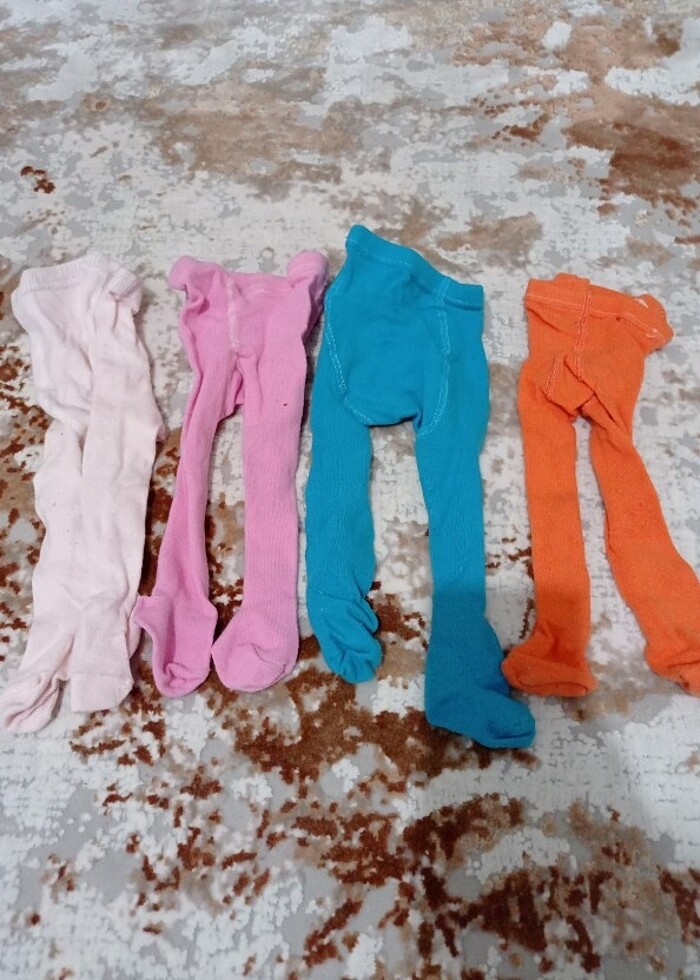 Kız erkek bebek çocuk külotlu çorap  - Görsel 2