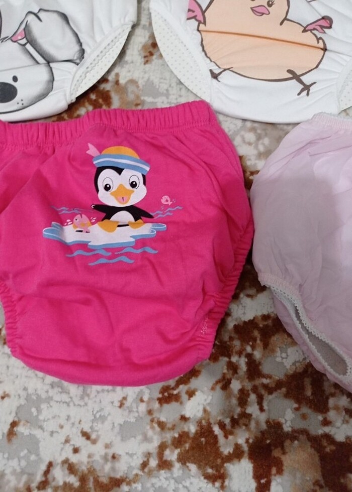Kız bebek çocuk çiş külot  - Görsel 5