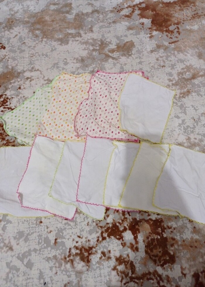 Kız erkek bebek çocuk ağız mendili - Görsel 2