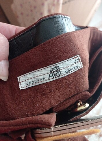 42 Beden kahverengi Renk Vintage kadın etek