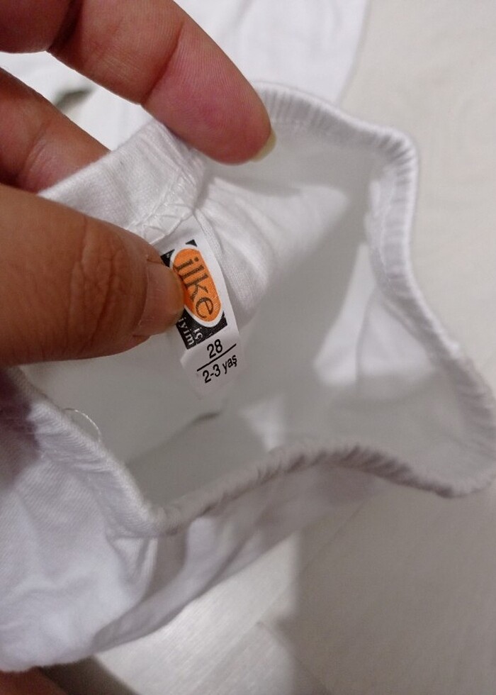 Kız bebek çocuk şort boxer kulot - Görsel 2