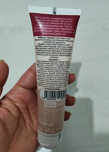 Beyazlatıcı krem - Görsel 3