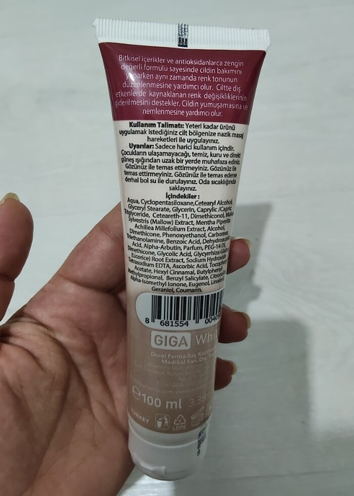Beyazlatıcı krem - Görsel 2