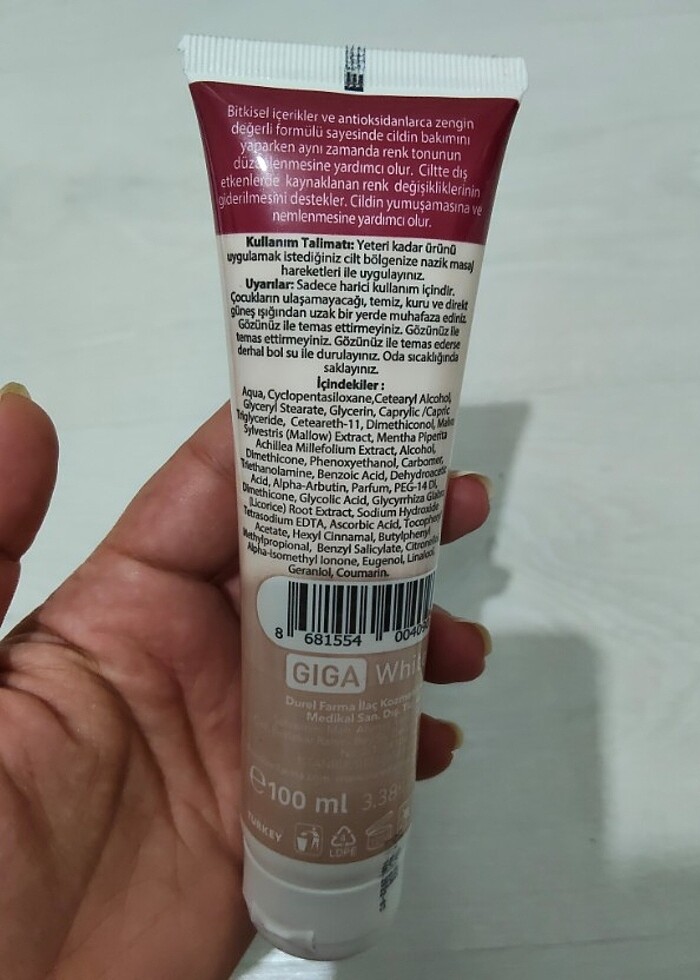 Beyazlatıcı krem - Görsel 3