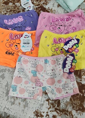 Kız cocuk 2 3 yas boxer - Görsel 4