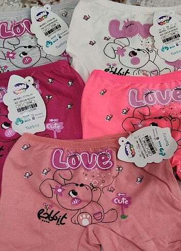 Kız cocuk boxer 2 3 yas - Görsel 2