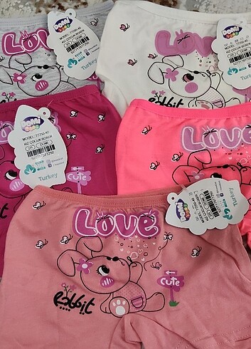 Kız cocuk boxer 2 3 yas - Görsel 4