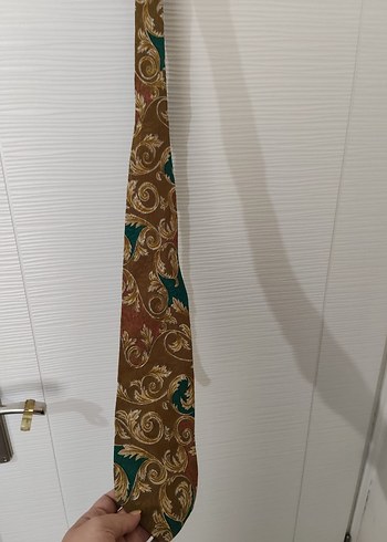 Kahverengi Vintage Bohem Erkek Kravat