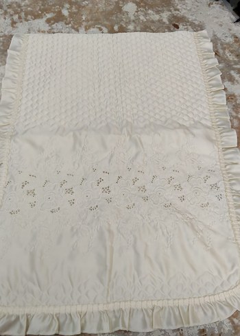 Nakış Detaylı Beyaz Yastık Kılıfı - Görsel 8