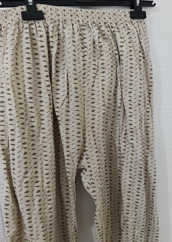 erkek Bej Bol Kesim pijama altı - Görsel 4