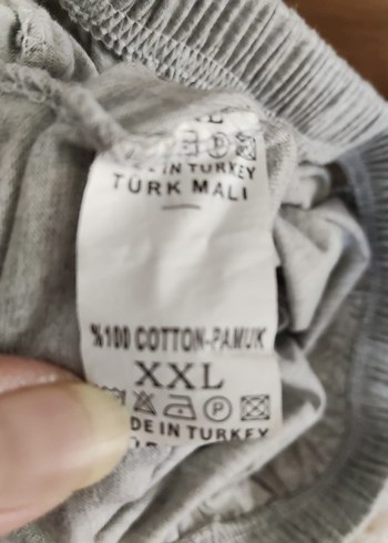 Gri Erkek Midi Pijama Altı - Görsel 3