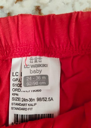 Kız Çocuk Kırmızı Fırfırlı Şort - Görsel 4