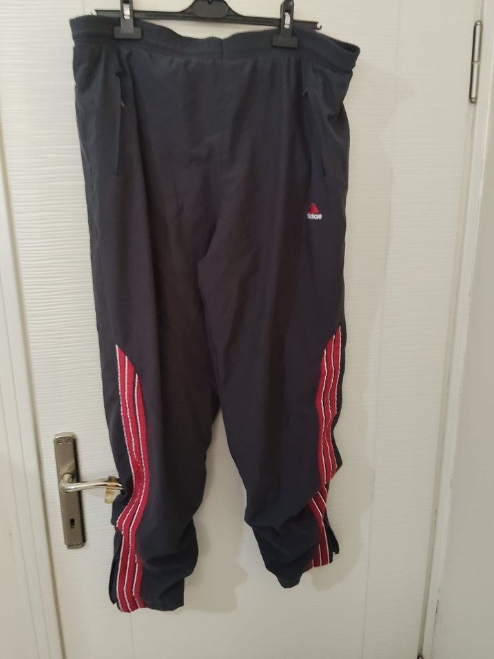 Erkek Siyah Fermuarlı Rahat Eşofman Altı - Görsel 3