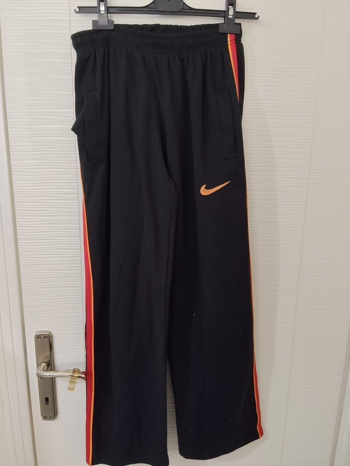 Erkek Siyah Fermuarlı Rahat Eşofman Altı - Görsel 4