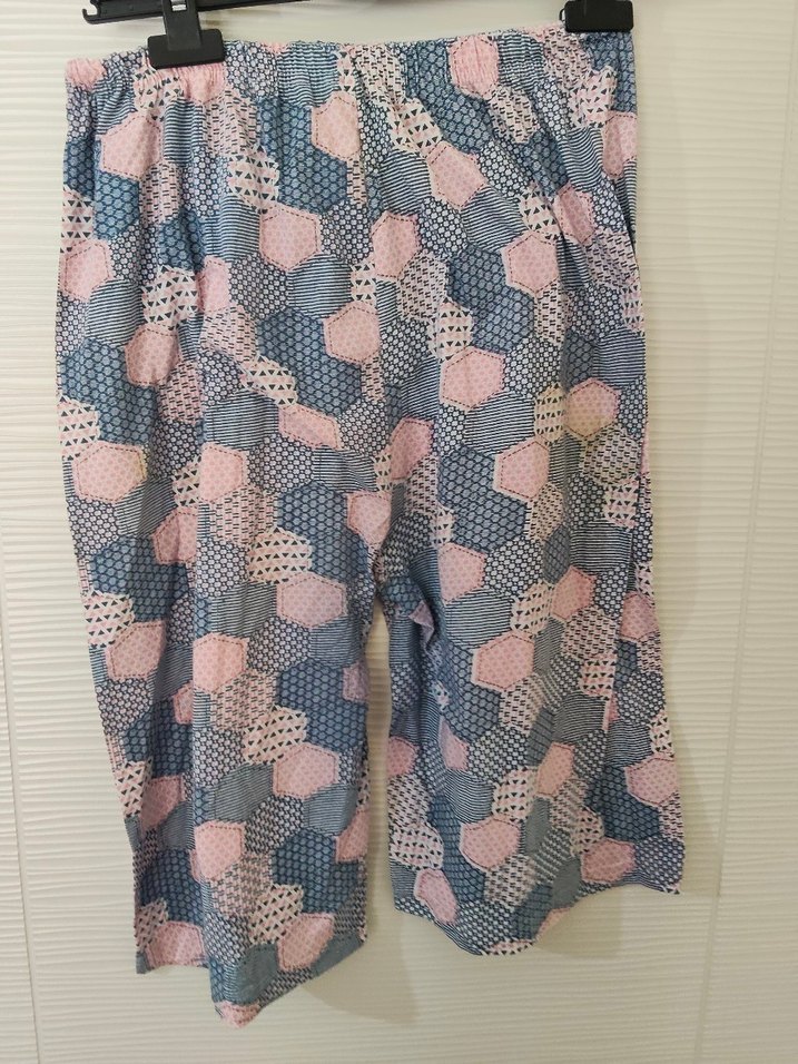 Pembe Pilili Bohem Mini Şort - Görsel 3