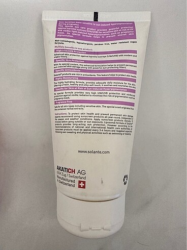 Diğer Solente hamile güneş kremi 150ml