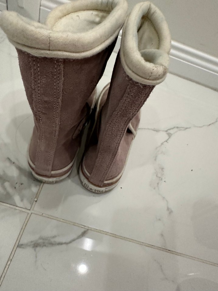 Converse Süet Kadın Dolgu Topuklu Bot - Görsel 4