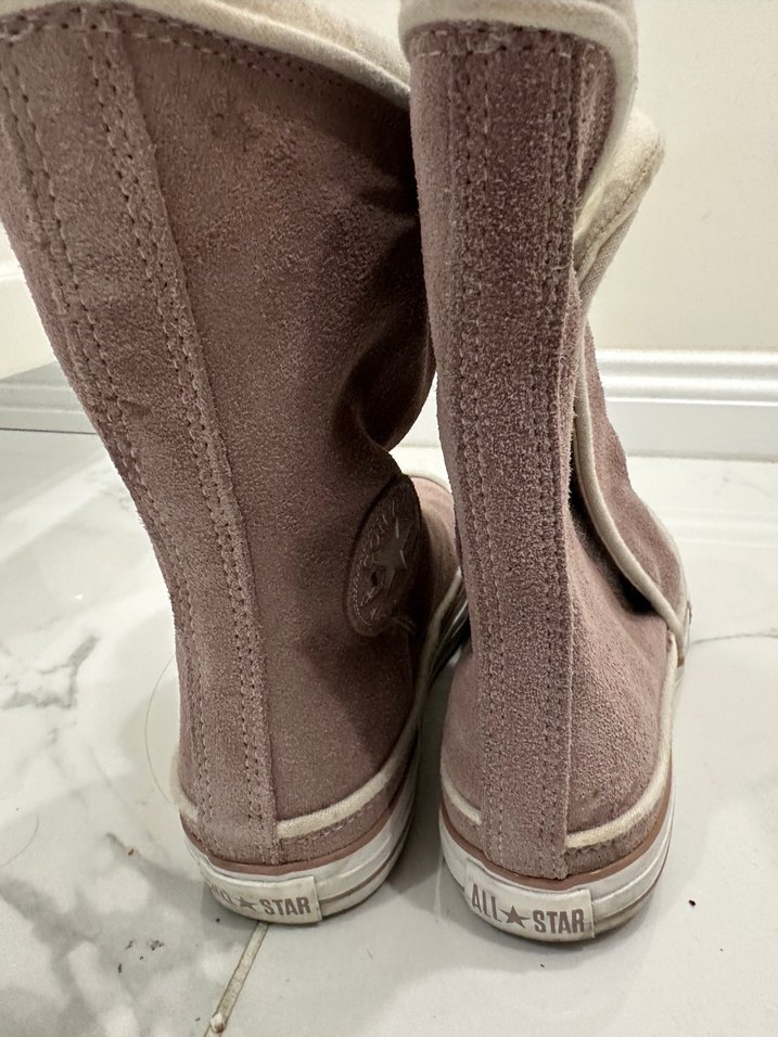 Converse Süet Kadın Dolgu Topuklu Bot - Görsel 3