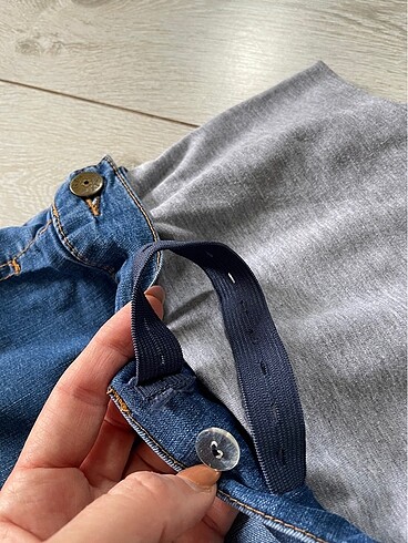 Hamile kot pantolon / Hamile Kapri / Hamile pantolon - Görsel 7