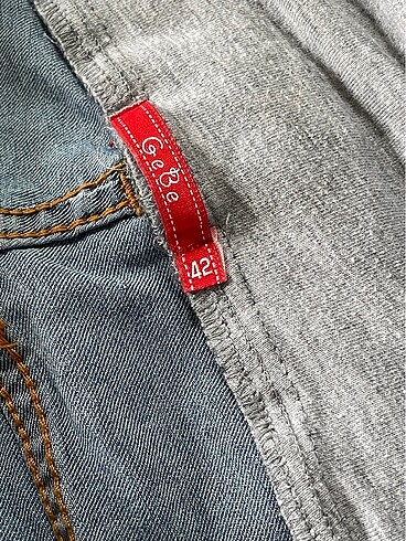 Hamile kot pantolon / Hamile Kapri / Hamile pantolon - Görsel 5