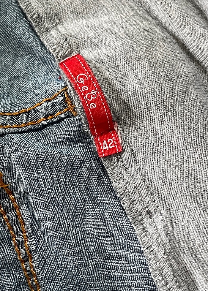 Hamile kot pantolon / Hamile Kapri / Hamile pantolon - Görsel 5