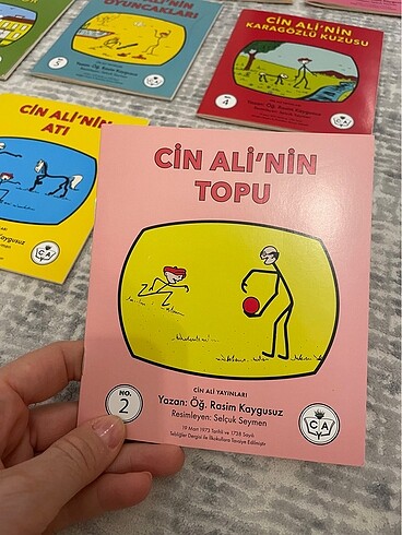  Cin Ali kitapları / 1. Sınıf Hikaye Kitabı