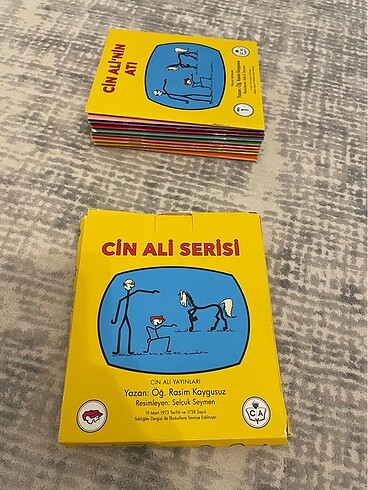  Beden Renk Cin Ali kitapları / 1. Sınıf Hikaye Kitabı
