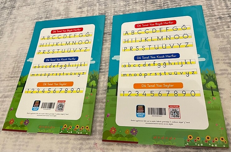 Beden 1. Sınıf defteri / Çizgili defter