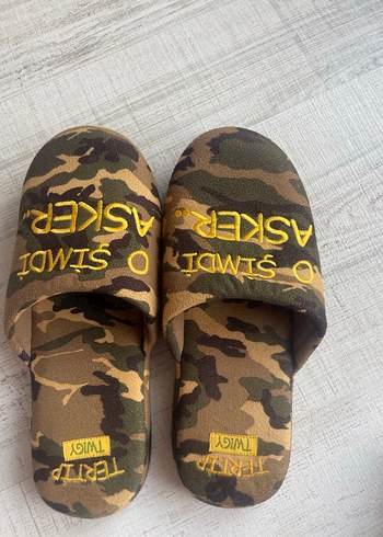 Asker terliği - Twigy Erkek Ev terliği - Görsel 4