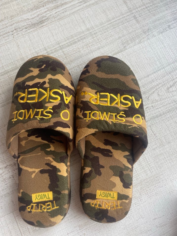 Asker terliği - Twigy Erkek Ev terliği - Görsel 4